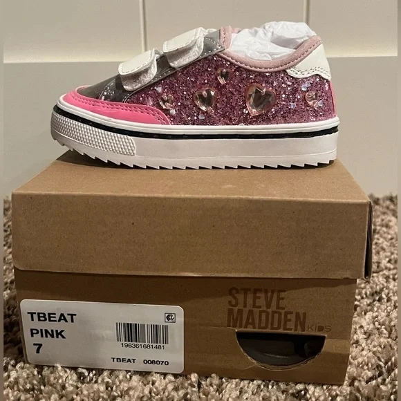 STEVE MADDEN NWT T BEAT KIDS SHOE (Multiple sizes) - Picture 8 of 8